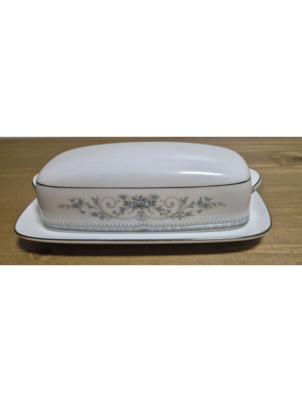 Noritake Colburn 6107 Covered Butter Dish - Excellent Condition - Made in Japan